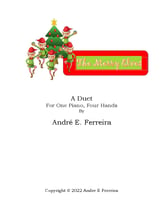 The Merry Elves piano sheet music cover